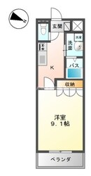 カントリードールの物件間取画像